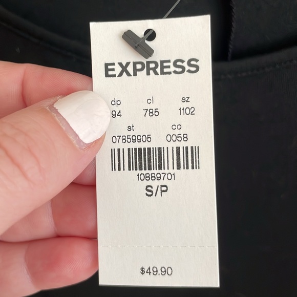Express dress, black, size small - Picture 2 of 4
